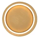 ceiling luminaire RINGLUX 1 flame IP20, gold dimmable