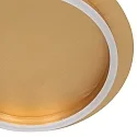 ceiling luminaire RINGLUX 1 flame IP20, gold dimmable