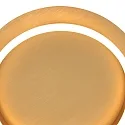 ceiling luminaire RINGLUX 1 flame IP20, gold dimmable