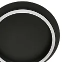 Steinhauer LED Deckenleuchte RINGLUX, 1-flammig, 20W, 2700K, 2000lm, IP20, dimmbar, schwarz