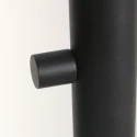 Steinhauer Stehleuchte BAMBUS 5-flammig, 5xE14, IP20, dimmbar, schwarz, holz