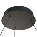Steinhauer pendant luminaire RINGLUX up / down IP20, black dimmable