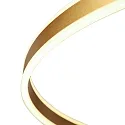 Steinhauer pendant luminaire RINGLUX up / down IP20, gold dimmable