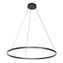 pendant luminaire RINGLUX up / down IP20, black dimmable