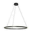 Steinhauer pendant luminaire RINGLUX up / down IP20, black dimmable
