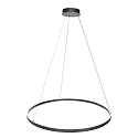 Steinhauer pendant luminaire RINGLUX up / down IP20, black dimmable