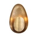 anne light & home Wandleuchte BRASS, 1-flammig, E27, IP20, bronze