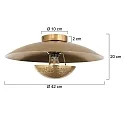 anne light & home Deckenleuchte 1-fl. 