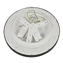 LED Deckenleuchte FLADY Up/Down, Ø 40cm, 30W+6W, 2700K, 3500lm, IP20, CRI>90, dimmbar, gold