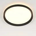 LED Deckenleuchte FLADY Up/Down, Ø 50cm, 40W+8W, 2700K, 4600lm, IP20, CRI>90, dimmbar, gold