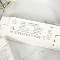 LED Deckenleuchte FLADY Up/Down, Ø 50cm, 40W+8W, 2700K, 4600lm, IP20, CRI>90, dimmbar, gold