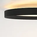 LED Deckenleuchte FLADY Up/Down, Ø 50cm, 40W+8W, 2700K, 4600lm, IP20, CRI>90, dimmbar, gold