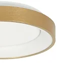 Steinhauer LED Deckenleuchte RINGLEDE Ø 38cm, 30W, 2700K, 2400lm, IP20, CRI>90, dimmbar, gold