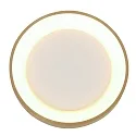 Steinhauer LED Deckenleuchte RINGLEDE Ø 38cm, 30W, 2700K, 2400lm, IP20, CRI>90, dimmbar, gold
