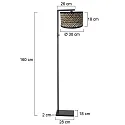 Steinhauer Stehleuchte 1-fl. 