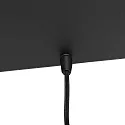 Steinhauer LED Pendelleuchte REFLEXION, 9-flammig, GU10 + E27, 4,9W, IP20, dimmbar, schwarz matt