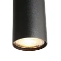Steinhauer pendant luminaire BOLLIQUE 5 flames GU10 + E27 IP20, black dimmable