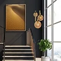 Steinhauer pendant luminaire BOLLIQUE 5 flames GU10 + E27 IP20, brass dimmable