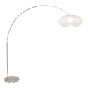 arc luminaire LUMA NOLA 1 flame E27 IP20, steel dimmable
