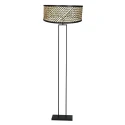 Steinhauer floor lamp STANG 1 flame E27 IP20, black dimmable