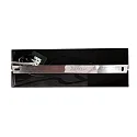 Steinhauer wall luminaire GLASLIC 2 flames, swivelling, rotatable E27 IP20, black dimmable