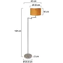 Mexlite Stehleseleuchte 1-fl. 