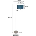 Mexlite Stehleseleuchte 1-fl. 