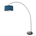 arc luminaire SOLVA 1 flame E27 IP20, black dimmable