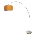 arc luminaire SOLVA 1 flame E27 IP20, steel dimmable