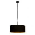pendant luminaire SPARKLED LIGHT 1 flame E27 IP20, black dimmable