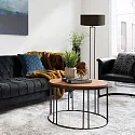 Steinhauer floor lamp STANG E27 IP20, dimmable