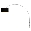 Steinhauer wall luminaire SPARKLED LIGHT 1 flame E27 IP20, steel dimmable
