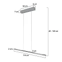 Steinhauer Pendelleuchte 3-fl. 