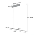 Steinhauer Pendelleuchte 3-fl. 