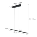 Steinhauer Pendelleuchte 3-fl. 