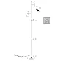 anne light & home Stehleuchte 2-fl. 