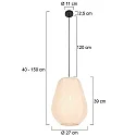 anne light & home Pendelleuchte 1-fl. 