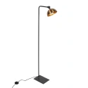 Steinhauer floor lamp PINTINO 1 flame GU10 IP20, black dimmable