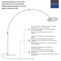 Steinhauer Stehleuchte 2-fl. 