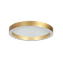 Steinhauer ceiling luminaire RINGLUX 2 flames IP20, gold dimmable