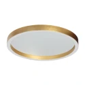Steinhauer ceiling luminaire RINGLUX 2 flames IP20, gold dimmable