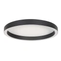 Steinhauer ceiling luminaire RINGLUX 2 flames IP20, black dimmable