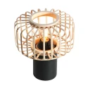 table lamp BREEZA BEACH 1 flame E27 IP20, black dimmable