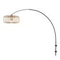 Steinhauer wall luminaire BREEZA BEACH 1 1 flame E27 IP20, black dimmable