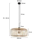 Steinhauer Pendelleuchte 1-fl. 