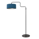Steinhauer floor lamp BLOEBA 1 flame E27 IP20, black dimmable