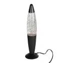 Mexlite Tischleuchte VOLCAN, Raketenform, 1-flammig, E14, 25W, 2700K, 150lm, IP20, schwarz