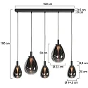 Steinhauer Hängeleuchte 5-fl. 