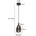 Steinhauer Hängeleuchte 1-fl. 