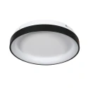Mexlite LED Deckenleuchte LUMEX, 1-flammig, 26W, 2700K, 2600lm, IP20, schwarz